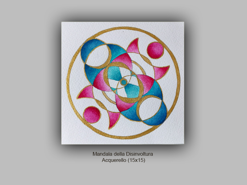 Mandala dell'evoluzione. Il disegno geometrico invita a essere disinvolti nella propria missione di vita