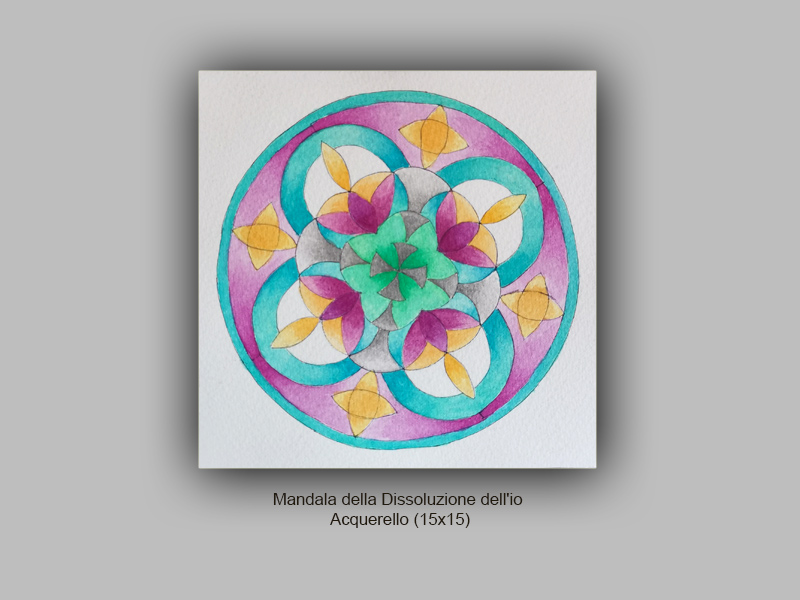 Mandala dell'evoluzione. Il disegno geometrico invita a dissolvere l'Ego